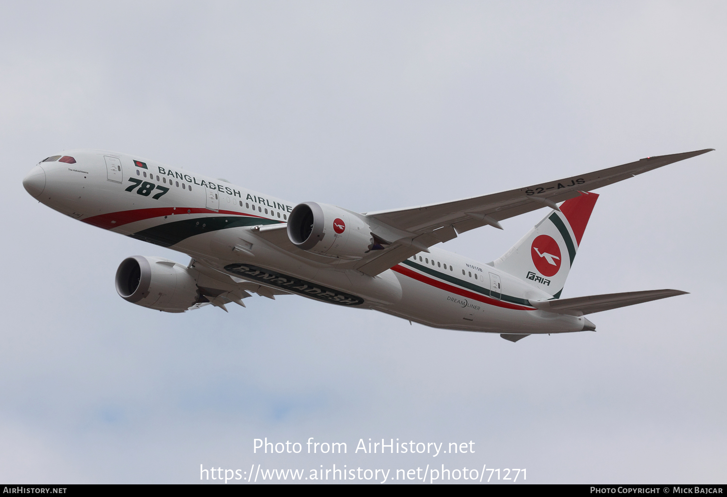 Aircraft Photo of N1015B / S2-AJS | Boeing 787-8 Dreamliner | Biman Bangladesh Airlines | AirHistory.net #71271