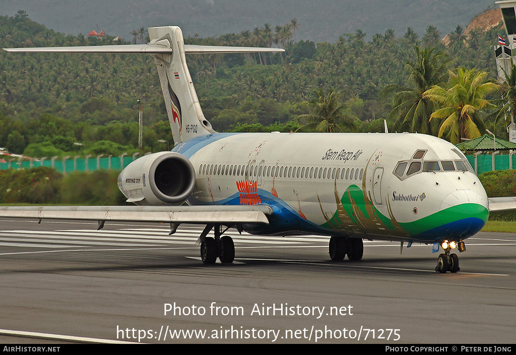 Aircraft Photo of HS-PGQ | Boeing 717-231 | Siem Reap Airways | AirHistory.net #71275