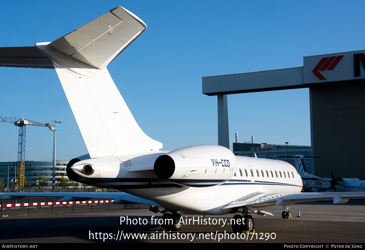 Aircraft Photo of VH-CCD | Bombardier Global Express XRS (BD-700-1A10) | AirHistory.net #71290