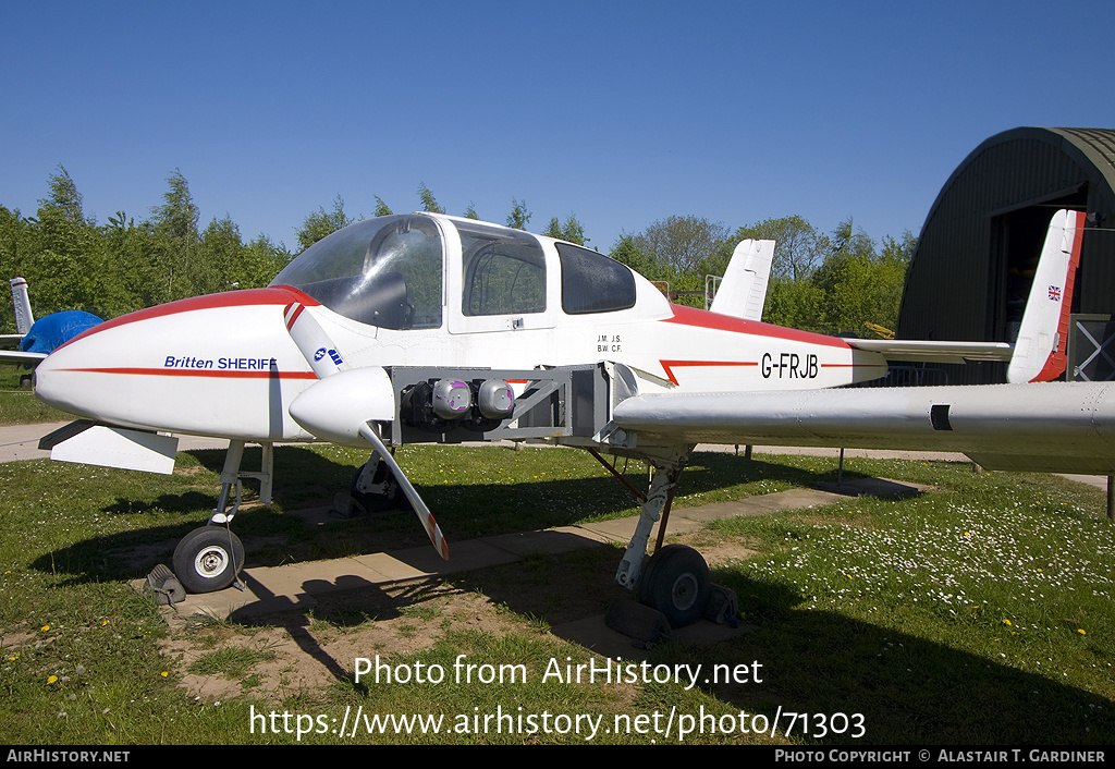 Aircraft Photo of G-FRJB | Britten SA-1 Sheriff | AirHistory.net #71303