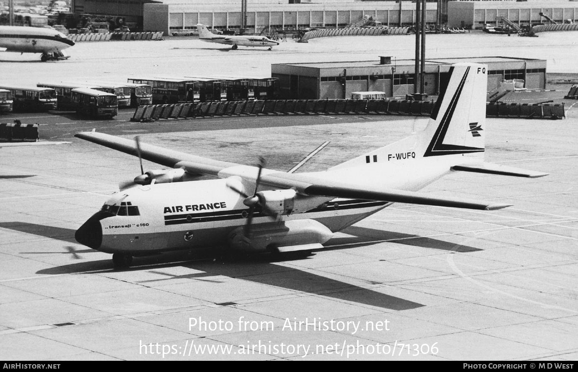 Aircraft Photo of F-WUFQ | Transall C-160P | Air France | AirHistory.net #71306