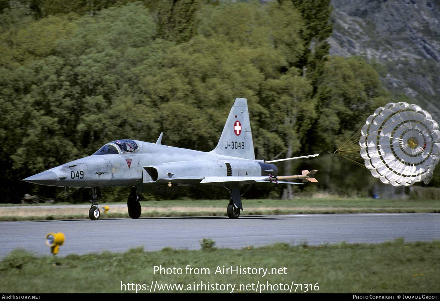 Aircraft Photo of J-3049 | Northrop F-5E Tiger II | Switzerland - Air Force | AirHistory.net #71316