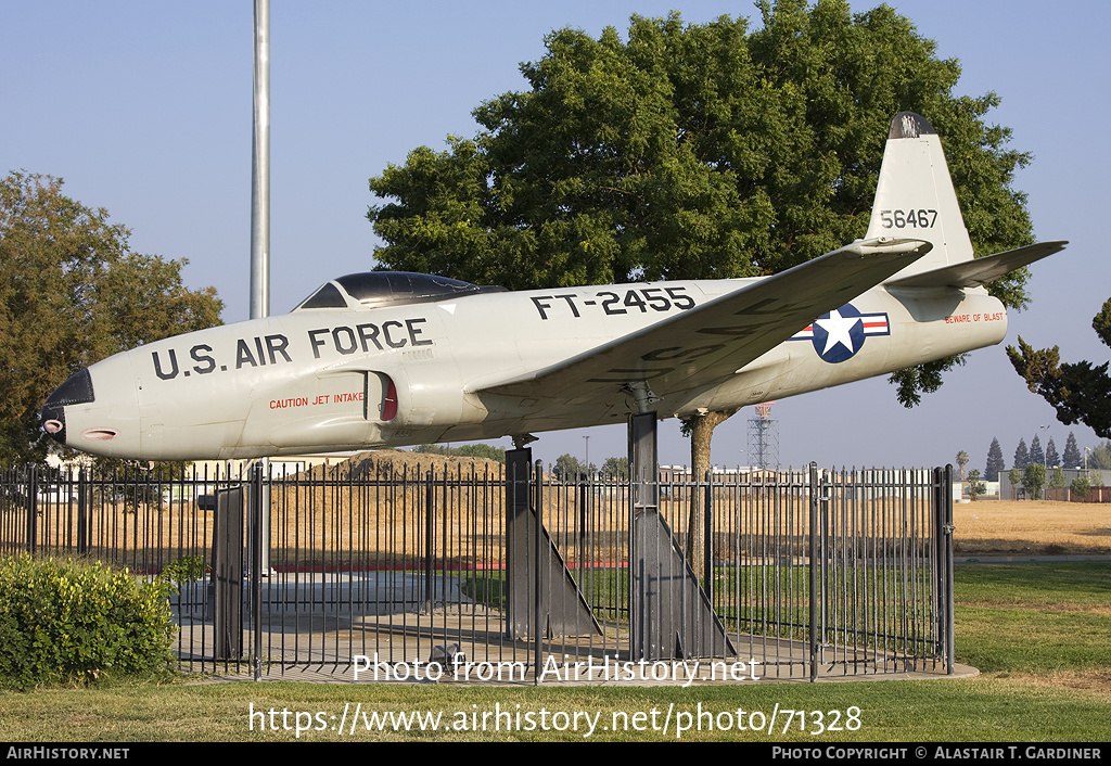 Aircraft Photo of 56467 | Lockheed TV-1 Shooting Star | USA - Air Force | AirHistory.net #71328