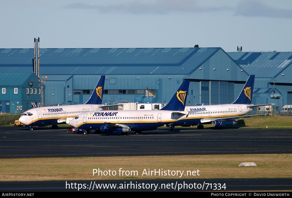 Aircraft Photo of EI-CKR | Boeing 737-2K2/Adv | Ryanair | AirHistory.net #71334