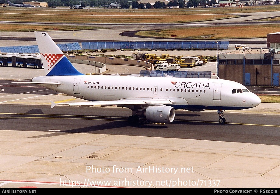 Aircraft Photo of 9A-CTG | Airbus A319-112 | Croatia Airlines | AirHistory.net #71337