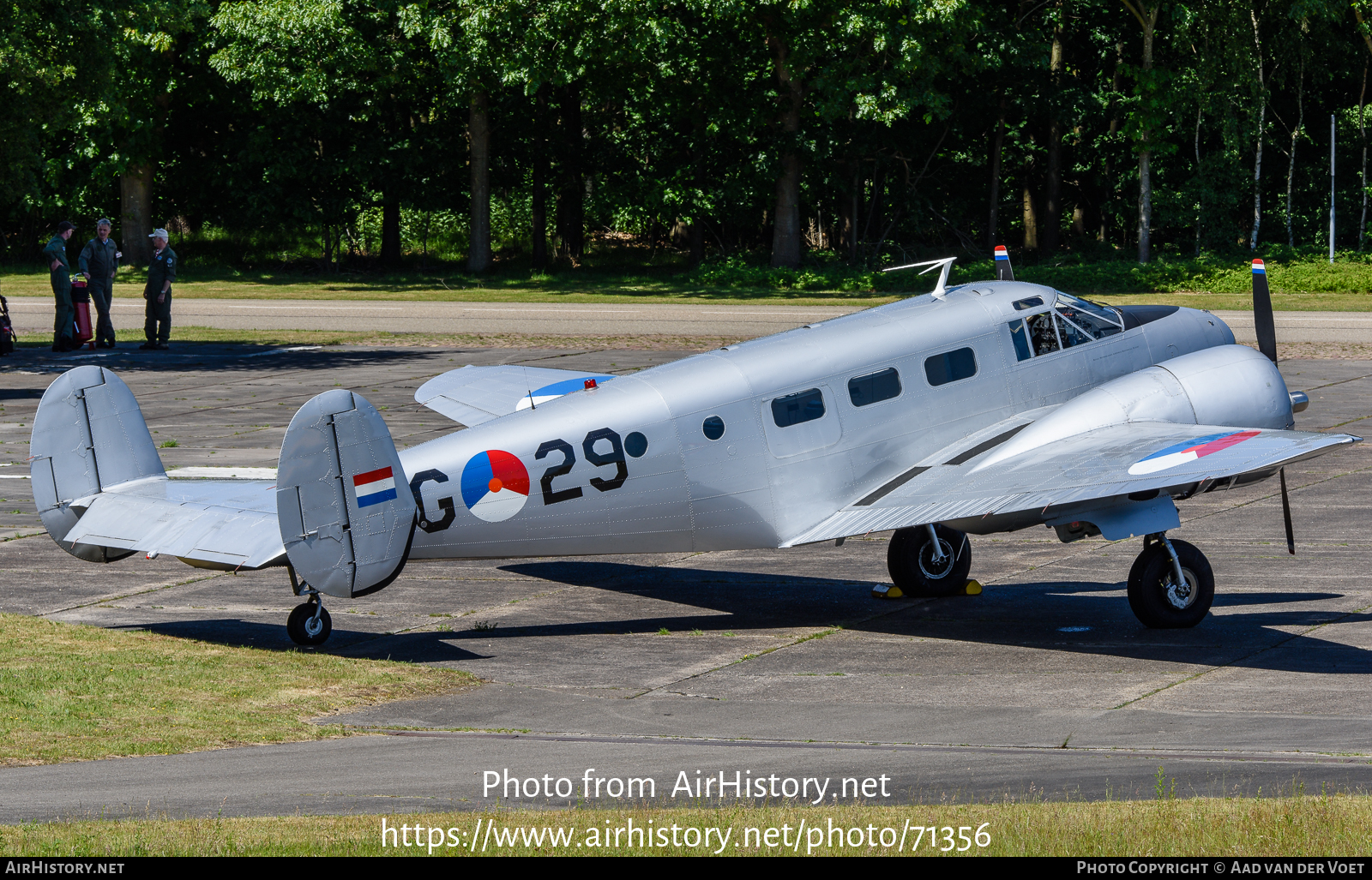 Aircraft Photo of PH-KHV / G-29 | Beech Expeditor 3NM | Koninklijke Luchtmacht Historische Vlucht | Netherlands - Air Force | AirHistory.net #71356