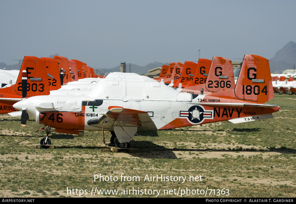 Aircraft Photo of 161804 | Beech T-34C Turbo Mentor | USA - Navy | AirHistory.net #71363