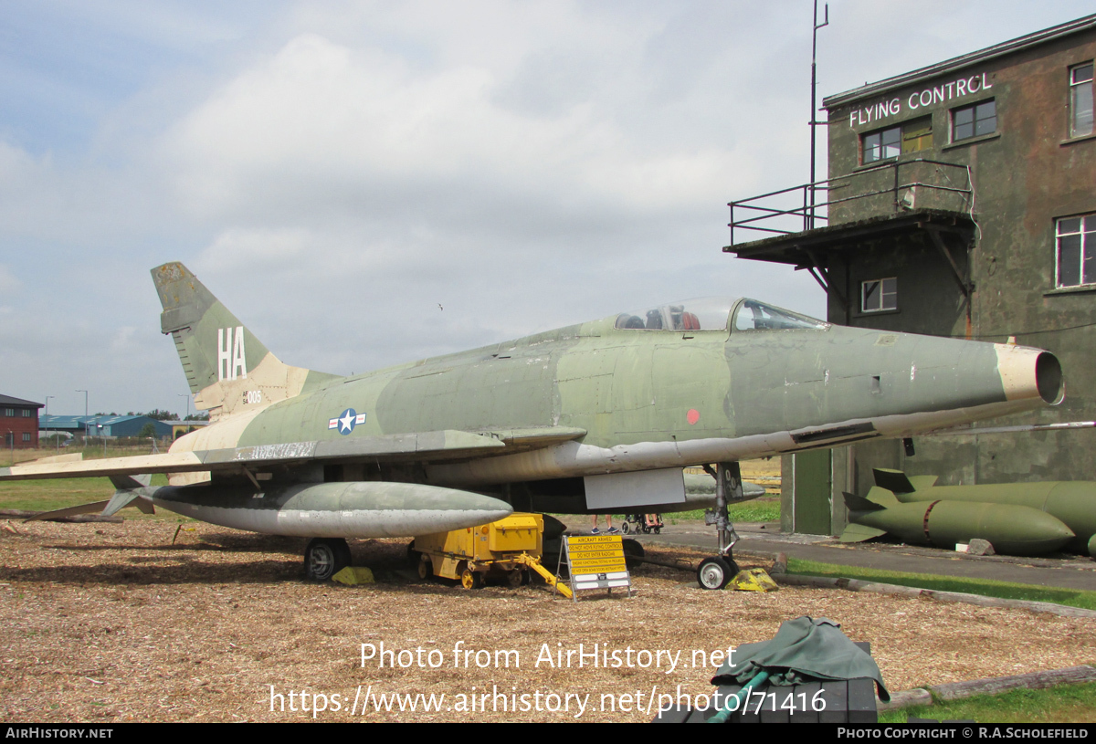 Aircraft Photo of 54-2005 / 54-005 | North American F-100D Super Sabre | USA - Air Force | AirHistory.net #71416