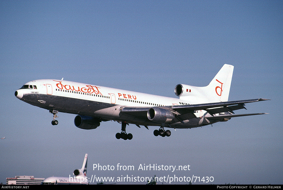 Aircraft Photo of OB-1504 | Lockheed L-1011-385-1 TriStar 1 | Faucett - Peru | AirHistory.net #71430