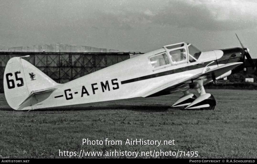 Aircraft Photo of G-AFMS | Moss MA-2 | AirHistory.net #71495