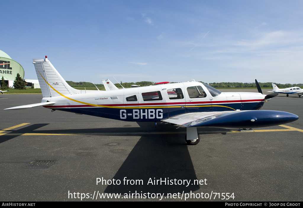 Aircraft Photo of G-BHBG | Piper PA-32R-300 Cherokee Lance | Team Tischer | AirHistory.net #71554