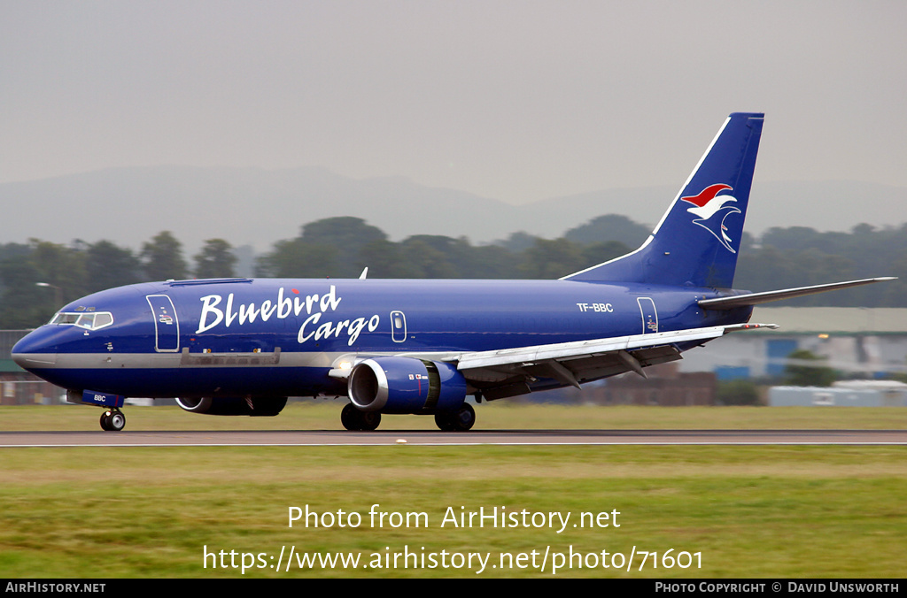 Aircraft Photo of TF-BBC | Boeing 737-3Q4(SF) | Bluebird Cargo | AirHistory.net #71601