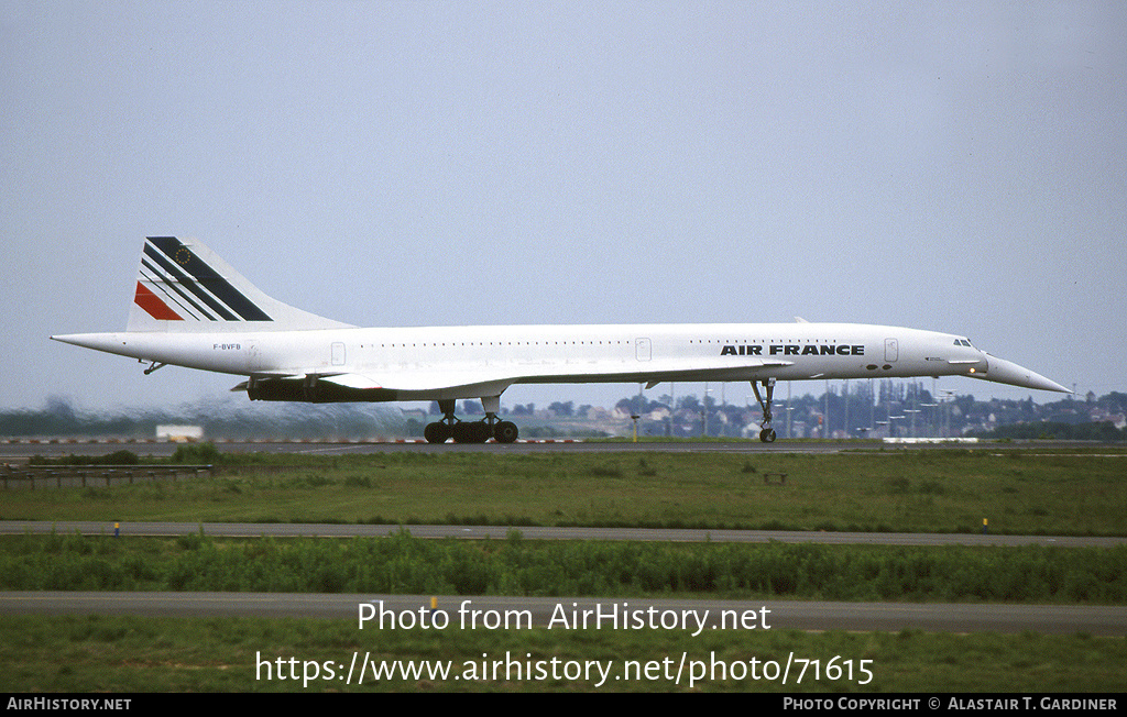 Aircraft Photo of F-BVFB | Aerospatiale-BAC Concorde 101 | Air France | AirHistory.net #71615