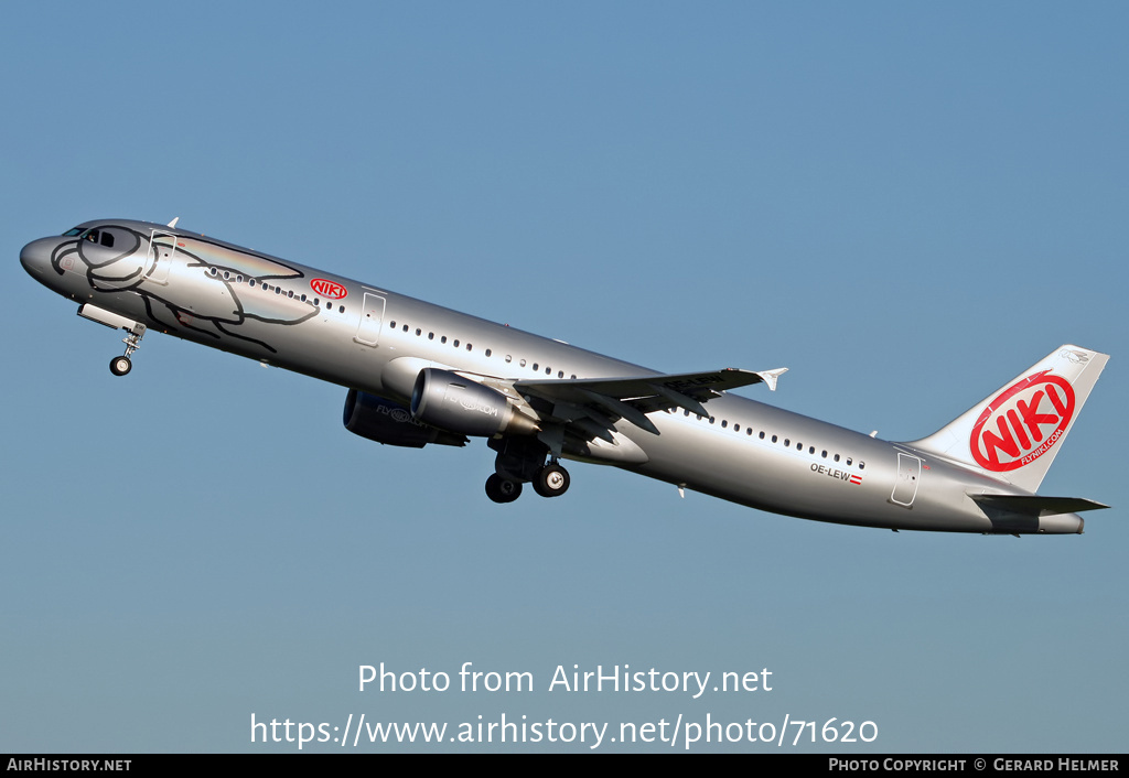 Aircraft Photo of OE-LEW | Airbus A321-211 | Niki | AirHistory.net #71620