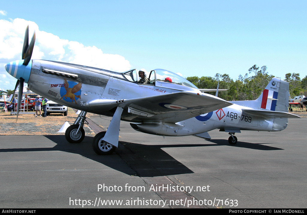 Aircraft Photo of VH-MFT / A68-769 | Commonwealth CA-18 Mustang 21 (P-51D) | Australia - Air Force | AirHistory.net #71633