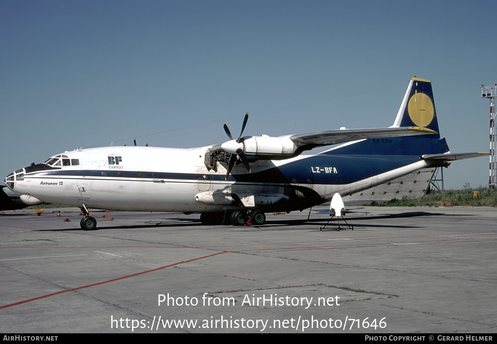 Aircraft Photo of LZ-BFA | Antonov An-12BP | BF Cargo | AirHistory.net #71646