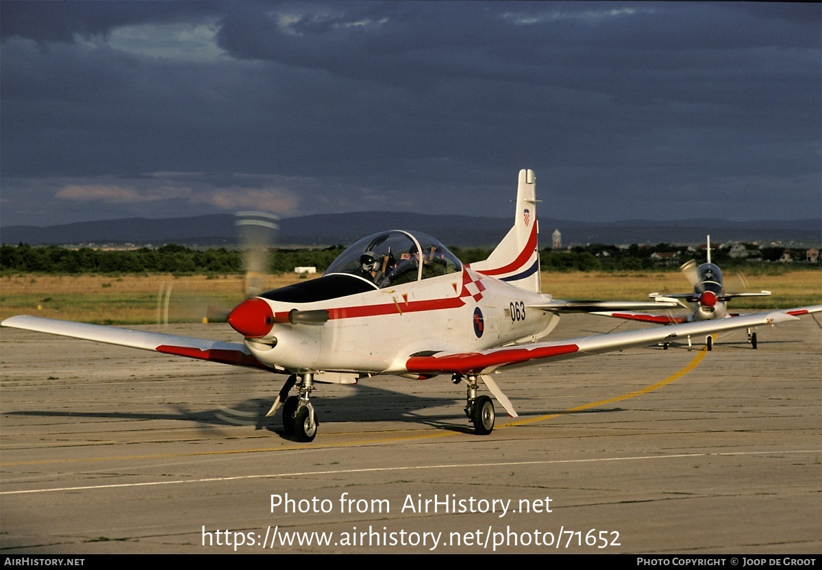 Aircraft Photo of 063 | Pilatus PC-9M | Croatia - Air Force | AirHistory.net #71652