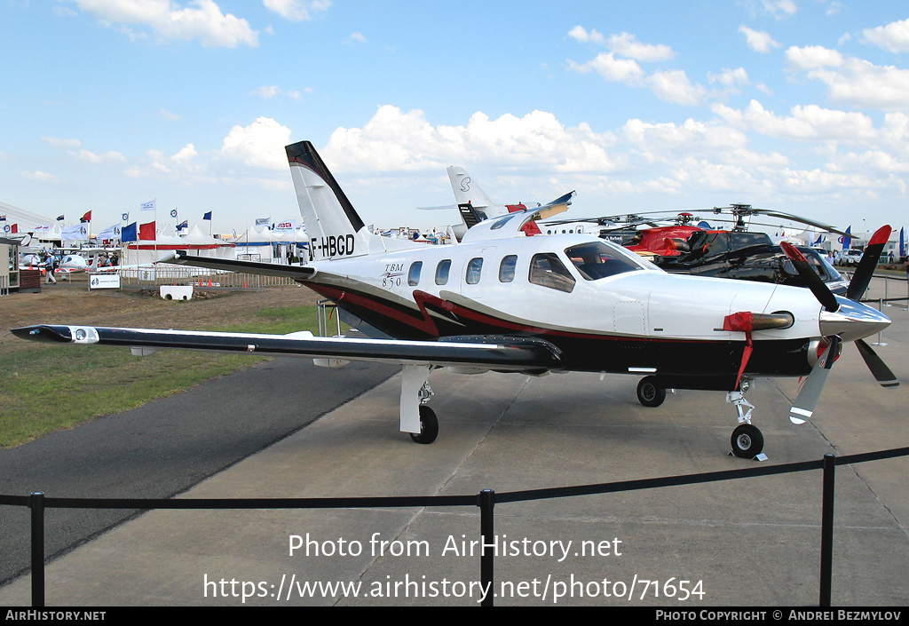 Aircraft Photo of F-HBGD | Socata TBM-850 (700N) | AirHistory.net #71654