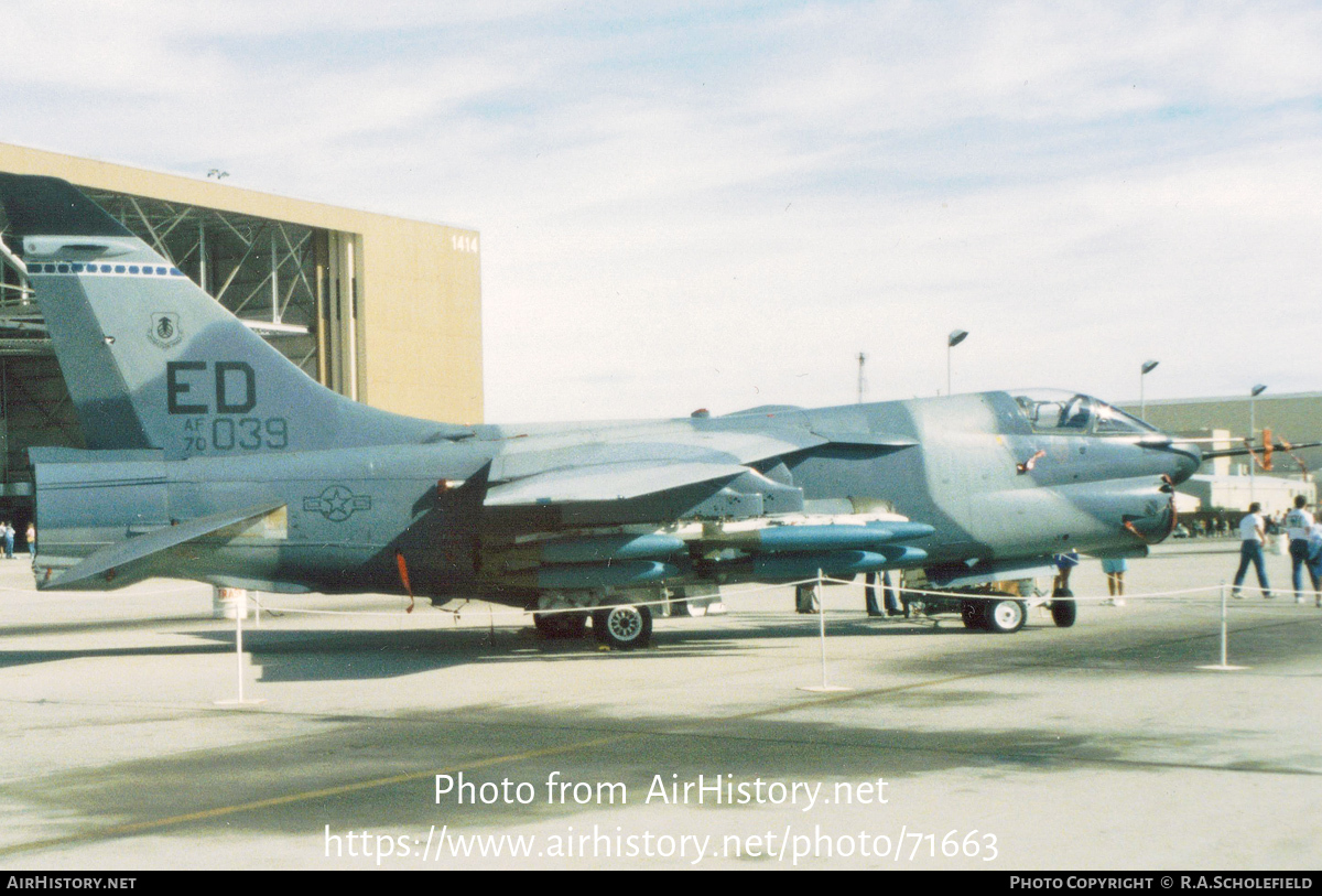 Aircraft Photo of 70-1039 / AF70-039 | LTV YA-7F Corsair II | USA - Air Force | AirHistory.net #71663