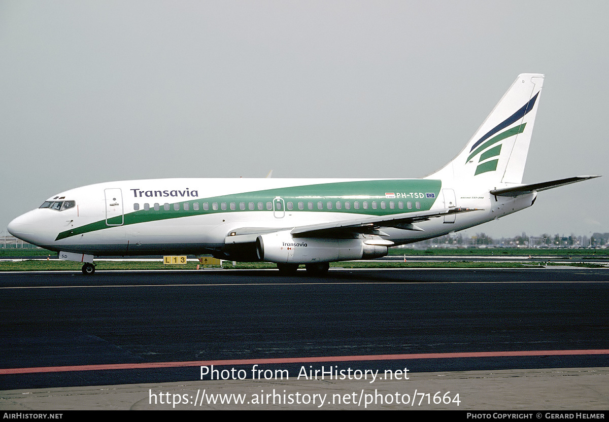 Aircraft Photo of PH-TSD | Boeing 737-236/Adv | Transavia | AirHistory.net #71664