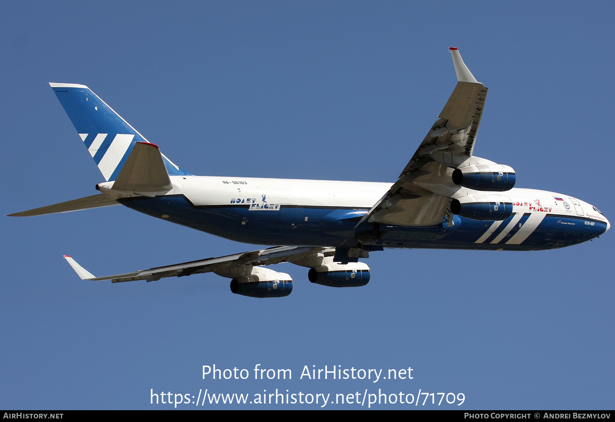 Aircraft Photo of RA-96103 | Ilyushin Il-96-400T | Polet Flight ...