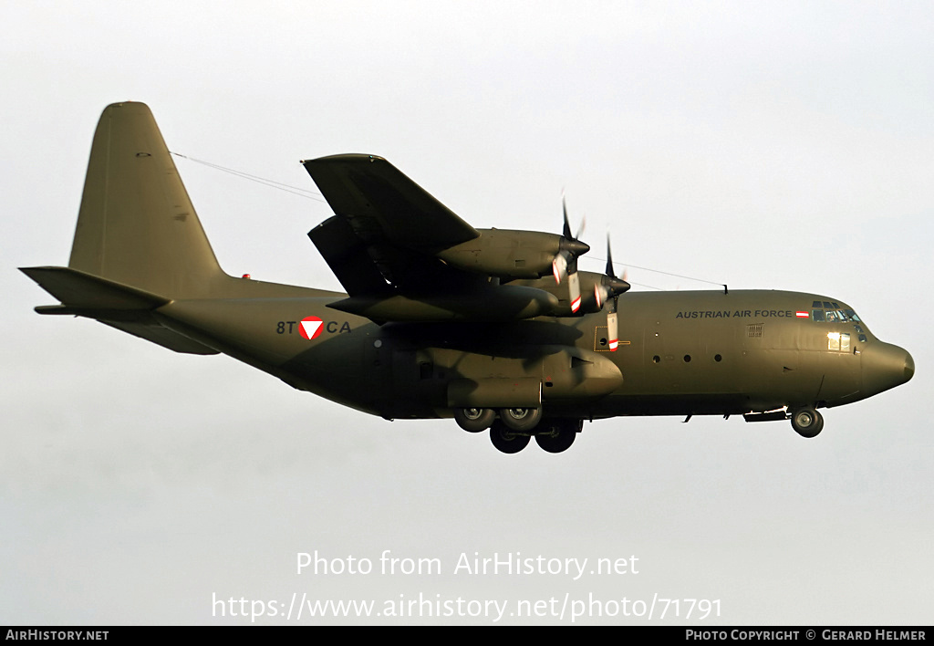 Aircraft Photo of 8T-CA | Lockheed C-130K Hercules (L-382) | Austria - Air Force | AirHistory.net #71791