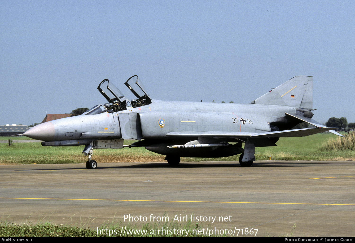 Aircraft Photo of 3731 | McDonnell Douglas F-4F Phantom II | Germany - Air Force | AirHistory.net #71867