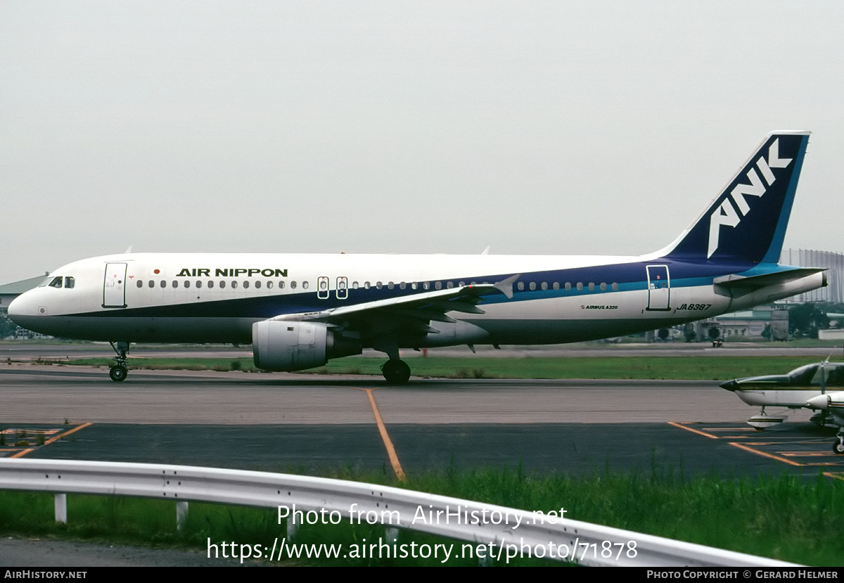 Aircraft Photo of JA8387 | Airbus A320-211 | Air Nippon - ANK | AirHistory.net #71878