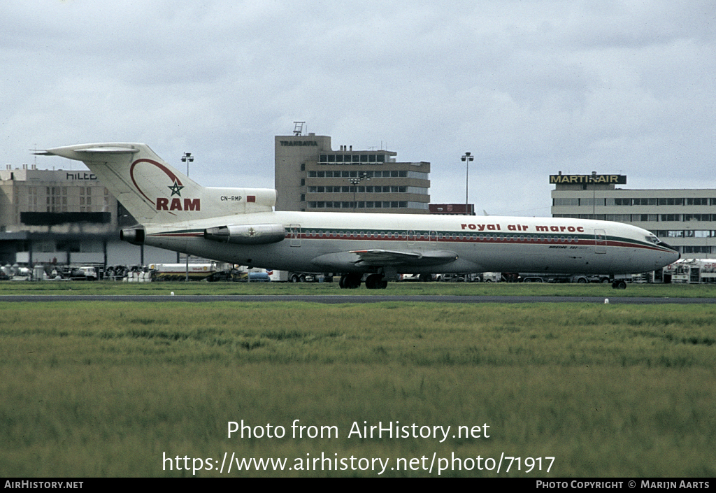 Aircraft Photo of CN-RMP | Boeing 727-2B6/Adv | Royal Air Maroc - RAM | AirHistory.net #71917
