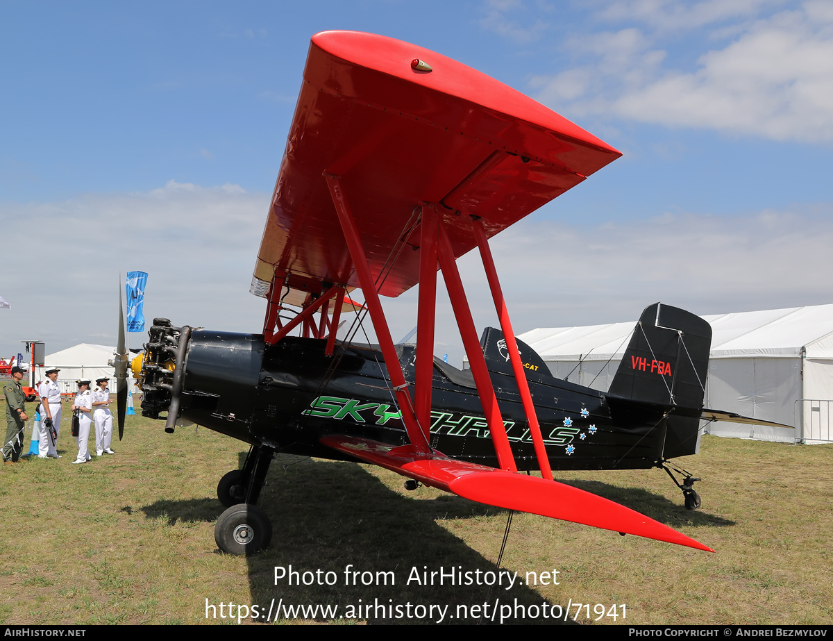 Aircraft Photo of VH-FBA | Grumman G-164 Ag-Cat | Sky Thrills | AirHistory.net #71941