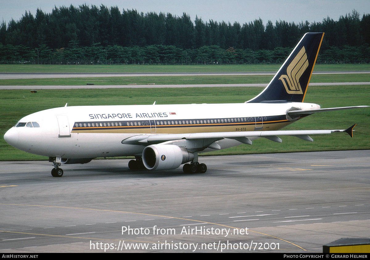 Aircraft Photo of 9V-STQ | Airbus A310-324 | Singapore Airlines | AirHistory.net #72001