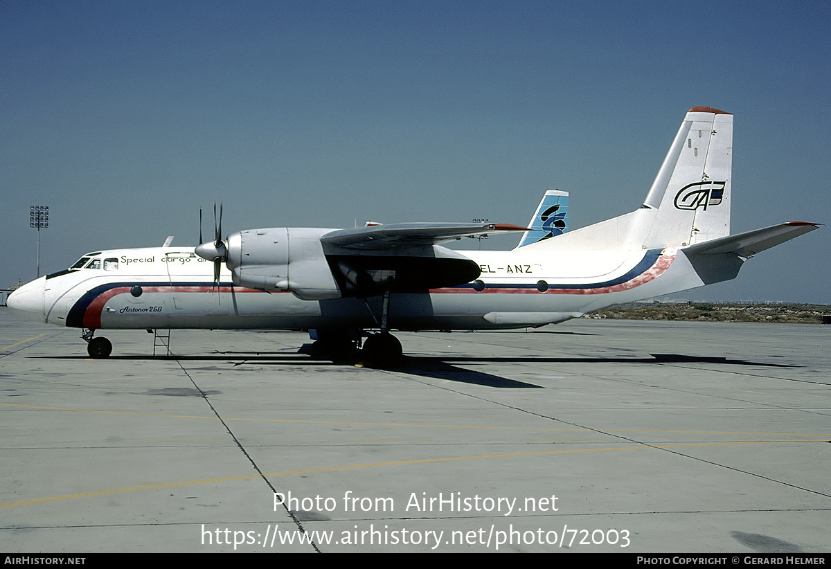 Aircraft Photo of EL-ANZ | Antonov An-26B | Special Cargo Airlines | AirHistory.net #72003