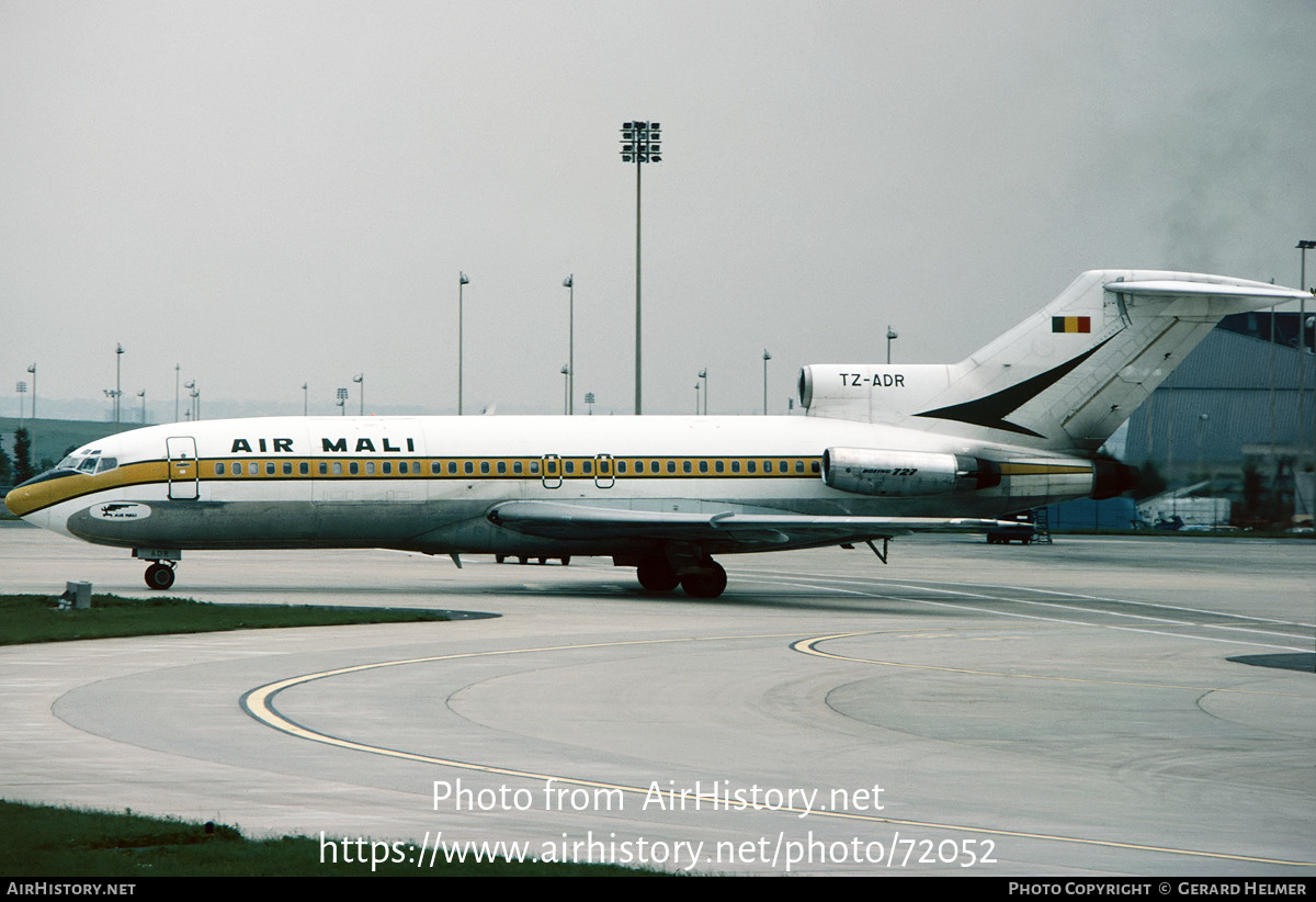 Aircraft Photo of TZ-ADR | Boeing 727-173C | Air Mali | AirHistory.net #72052