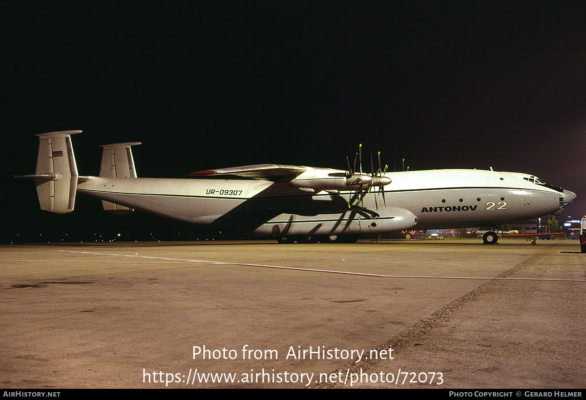 Aircraft Photo of UR-09307 | Antonov An-22A Antei | Antonov Design Bureau | AirHistory.net #72073