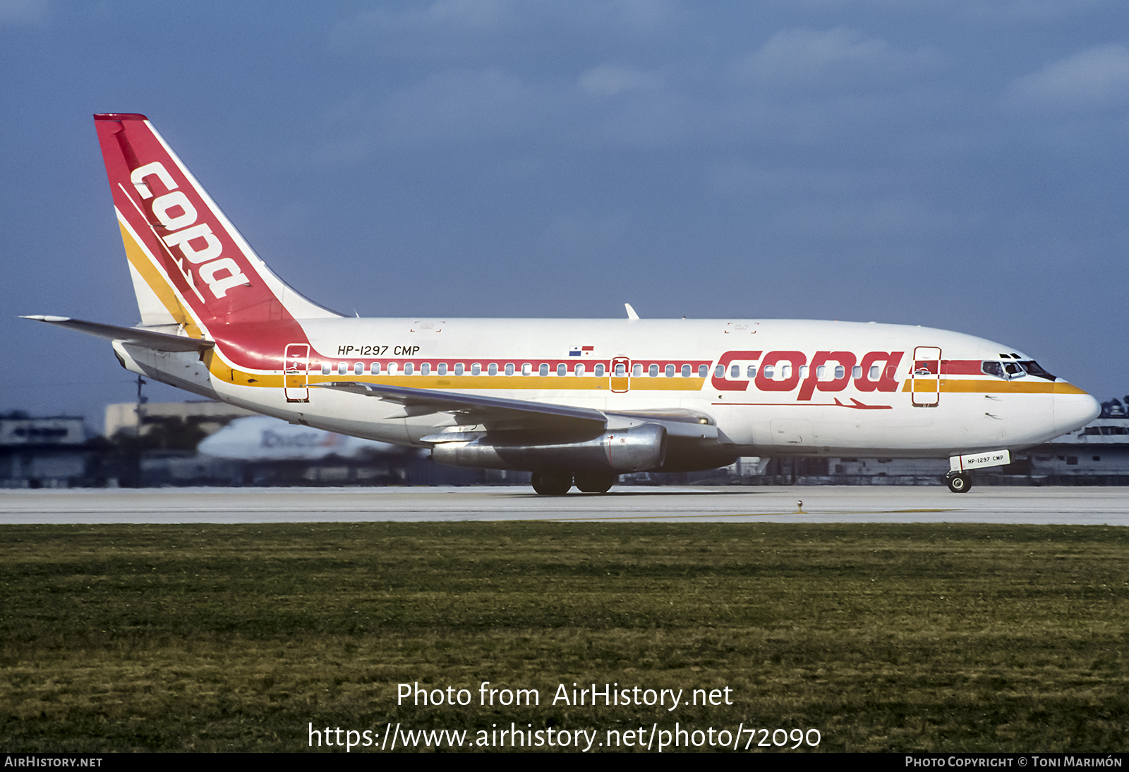 Aircraft Photo of HP-1297CMP | Boeing 737-219 | COPA Panama | AirHistory.net #72090