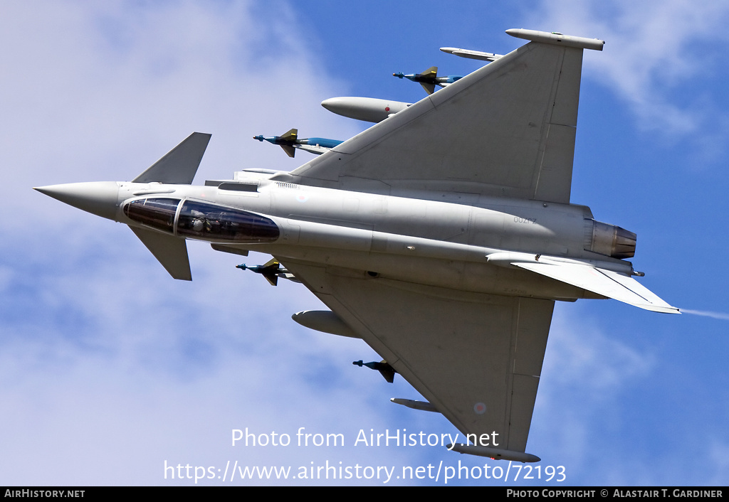 Aircraft Photo of ZJ700 | Eurofighter EF-2000 Typhoon FGR4 | UK - Air Force | AirHistory.net #72193