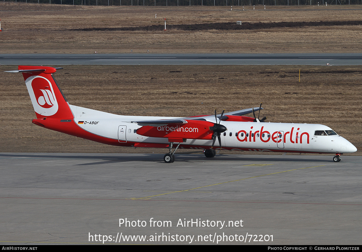 Aircraft Photo of D-ABQF | Bombardier DHC-8-402 Dash 8 | Air Berlin | AirHistory.net #72201