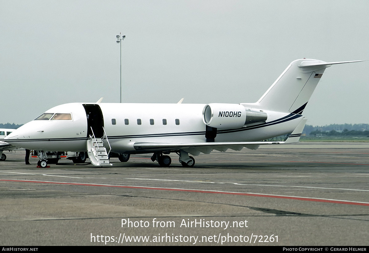 Aircraft Photo of N100HG | Canadair Challenger 601 (CL-600-2A12) | AirHistory.net #72261