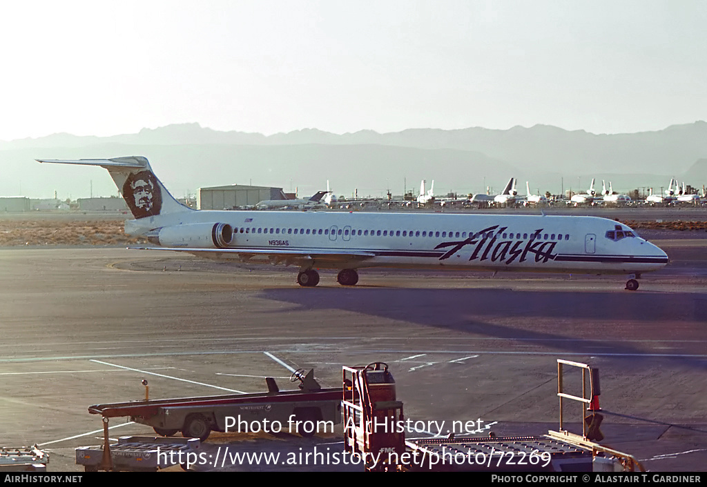 Aircraft Photo of N936AS | McDonnell Douglas MD-83 (DC-9-83) | Alaska Airlines | AirHistory.net #72269