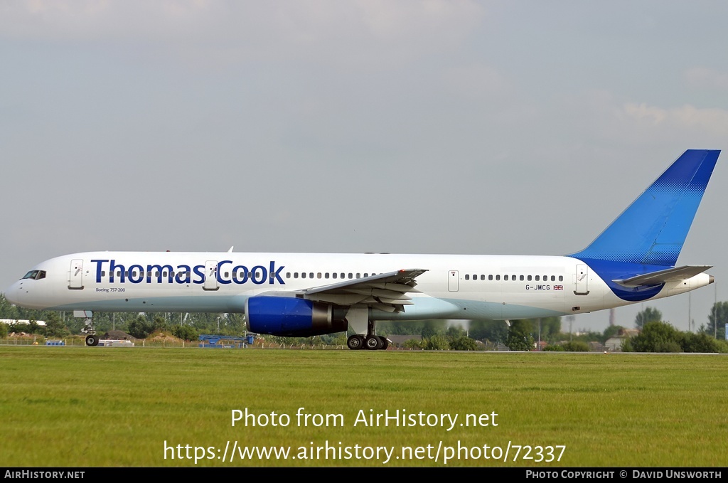 Aircraft Photo of G-JMCG | Boeing 757-2G5 | Thomas Cook Airlines | AirHistory.net #72337