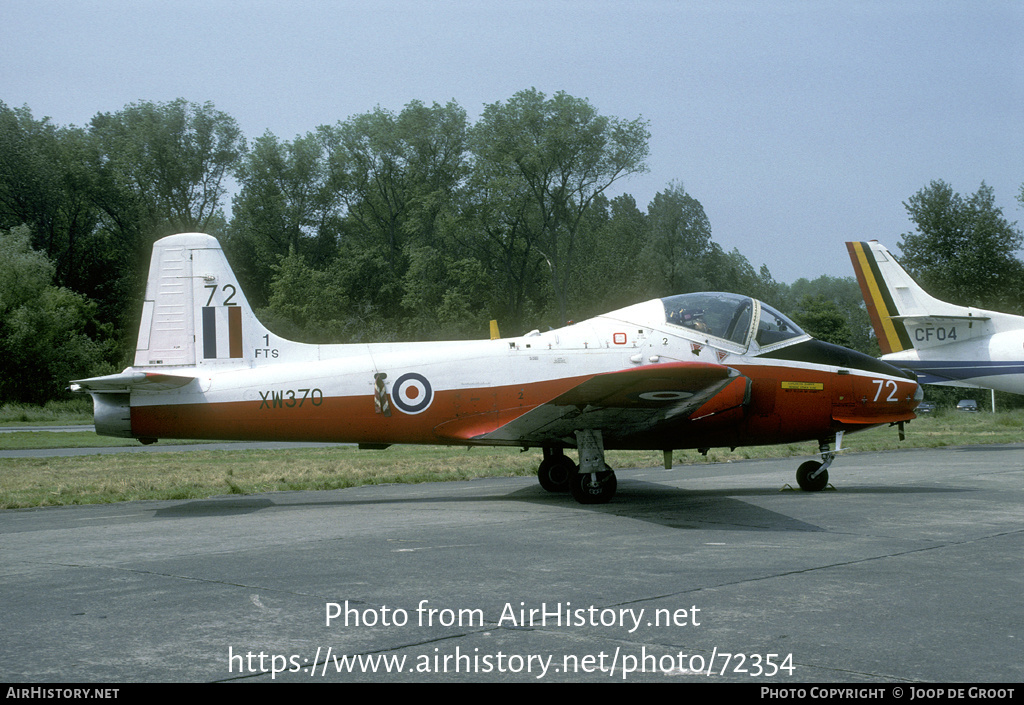 Aircraft Photo of XW370 | BAC 84 Jet Provost T5A | UK - Air Force | AirHistory.net #72354