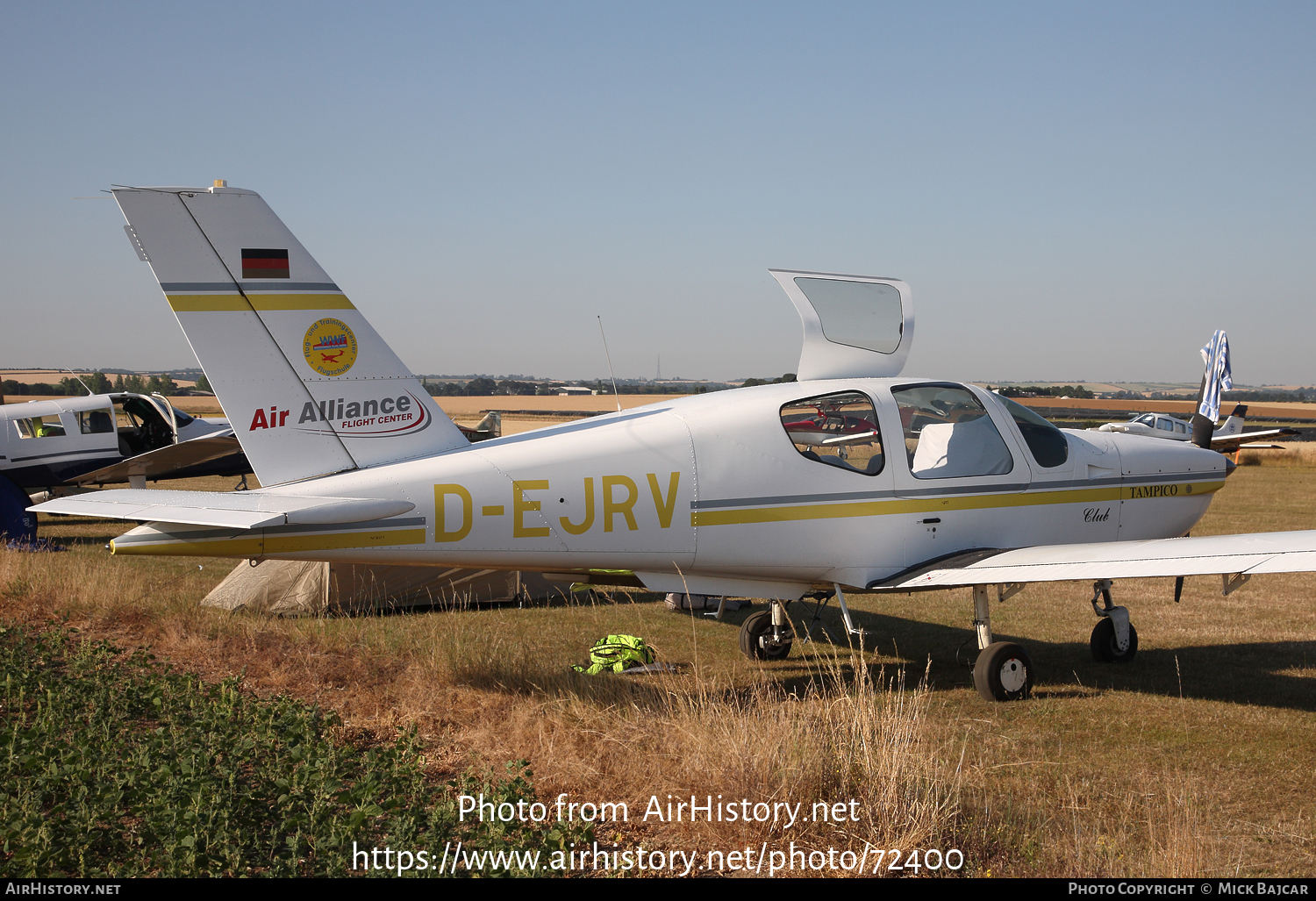 Aircraft Photo of D-EJRV | Socata TB-9 Tampico | Air Alliance Flight Centre | AirHistory.net #72400