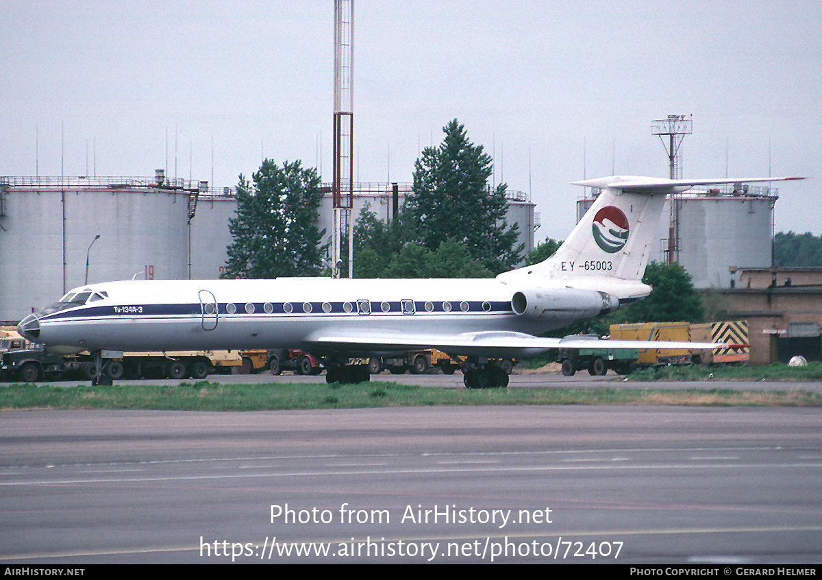 Aircraft Photo of EY-65003 | Tupolev Tu-134A-3 | Tajik Air | AirHistory.net #72407