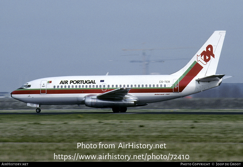 Aircraft Photo of CS-TER | Boeing 737-230/Adv | TAP Air Portugal | AirHistory.net #72410