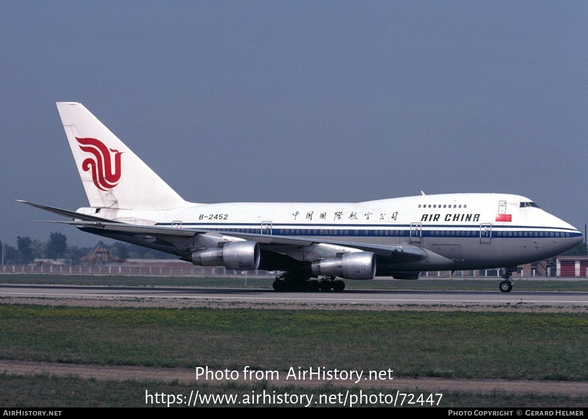 Aircraft Photo of B-2452 | Boeing 747SP-J6 | Air China | AirHistory.net #72447