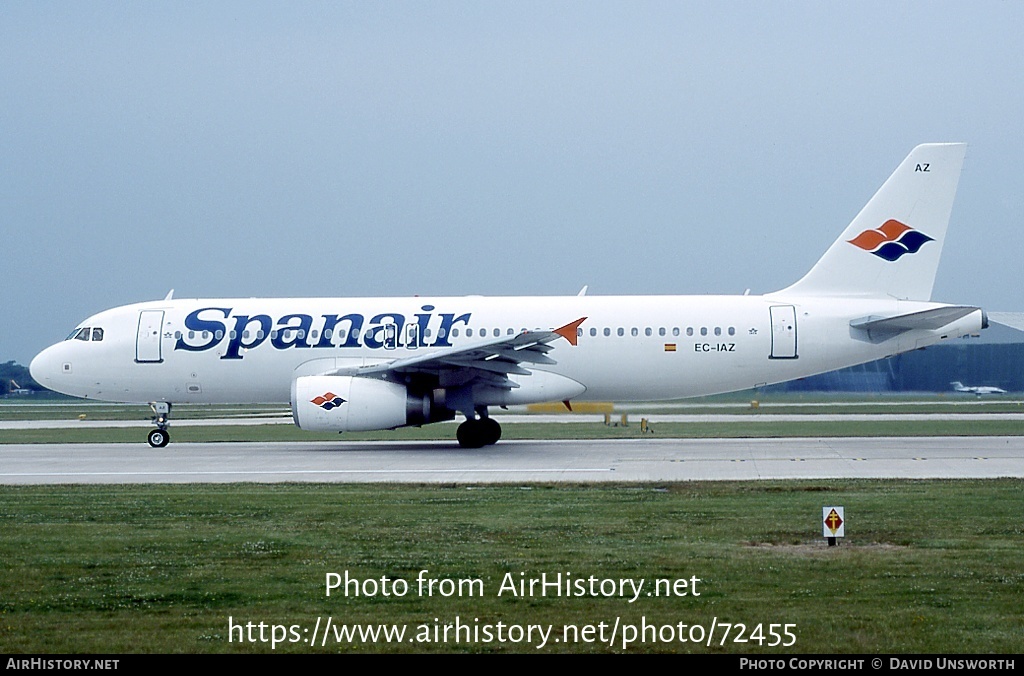 Aircraft Photo of EC-IAZ | Airbus A320-232 | Spanair | AirHistory.net #72455