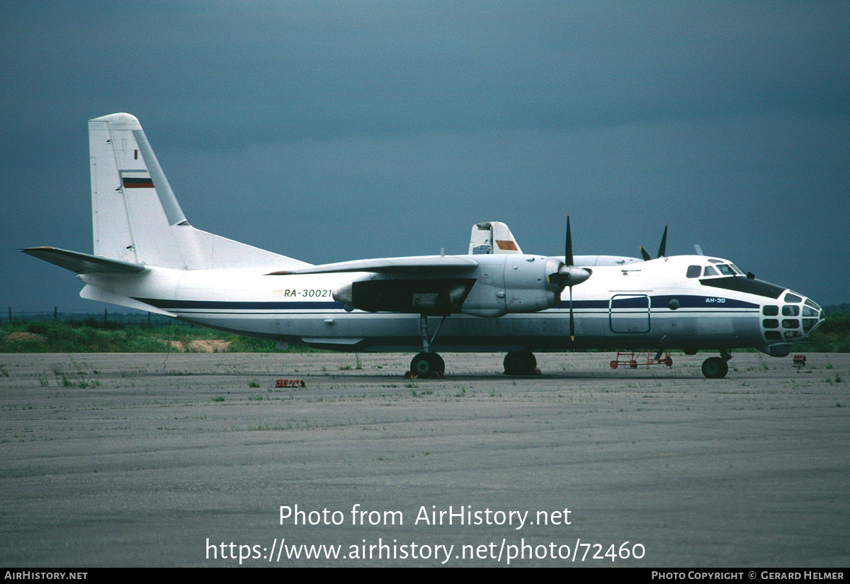 Aircraft Photo of RA-30021 | Antonov An-30 | AirHistory.net #72460