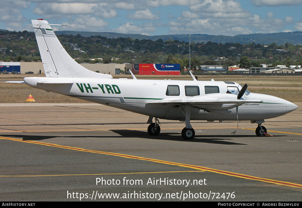 Aircraft Photo Of VH-YRD | Piper Aerostar 601P | AirHistory.net #72476