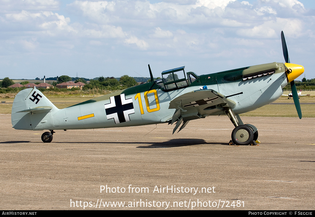 Aircraft Photo of G-BWUE | Hispano HA-1112-M1L Buchon | Germany - Air Force | AirHistory.net #72481