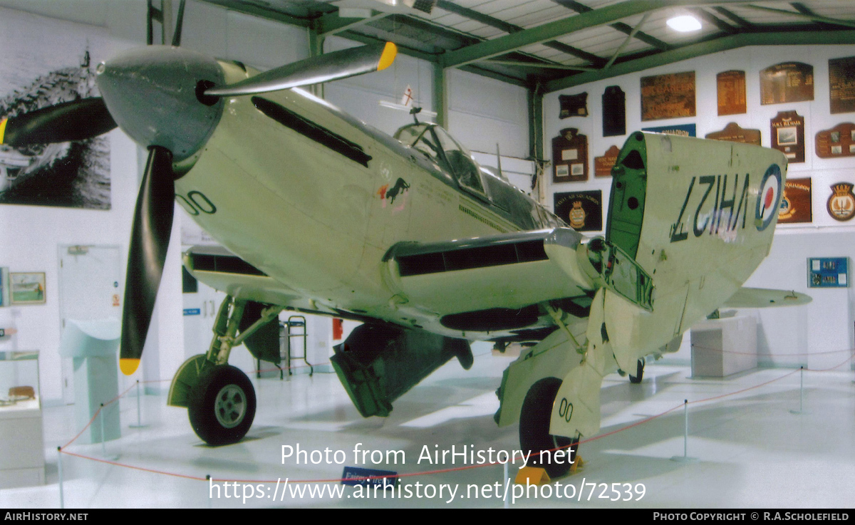 Aircraft Photo of VH127 | Fairey Firefly TT4 | UK - Navy | AirHistory.net #72539